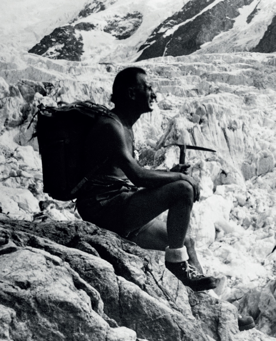 Firmengründer Vitale Bramani, starker Alpinist und Seilgefährte von Ettore Castiglioni © Vibram