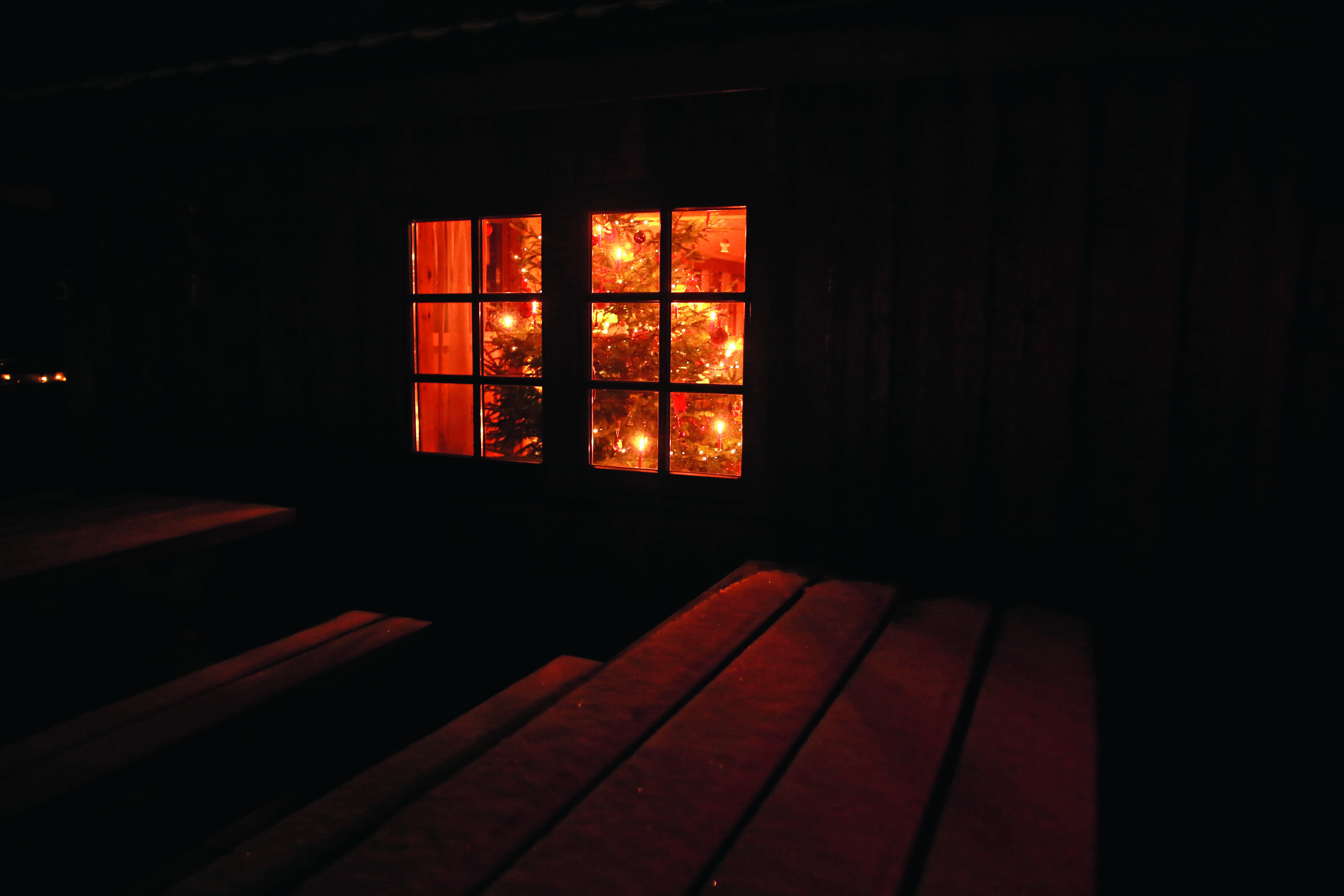 Drinnen und draußen –Licht und Dunkelheit, Kälte und Wärme  © Michael Sänger