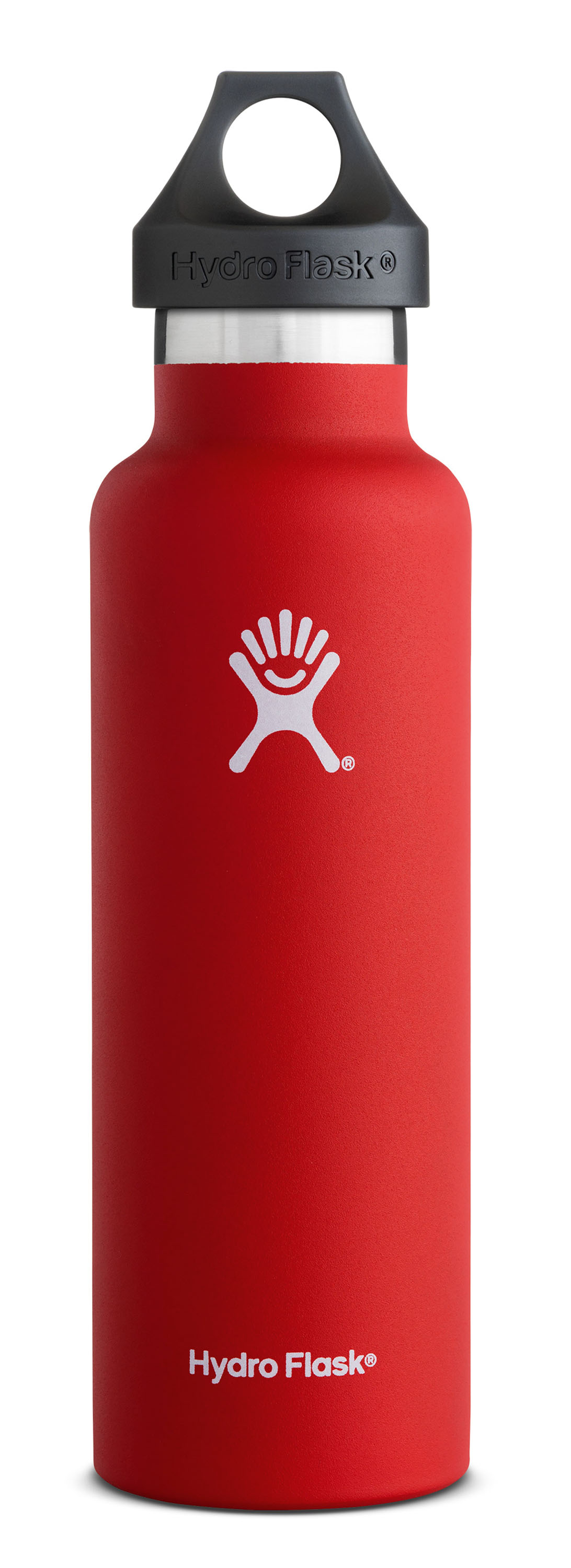 HYDROFLASK Thermoskanne 0,6l Standard Mouth Flasche. Schöne Thermos- kanne aus doppelwandigem Edelstahl. Grif ge und angenehme Außenseite. € 32,95 © Hydroflask