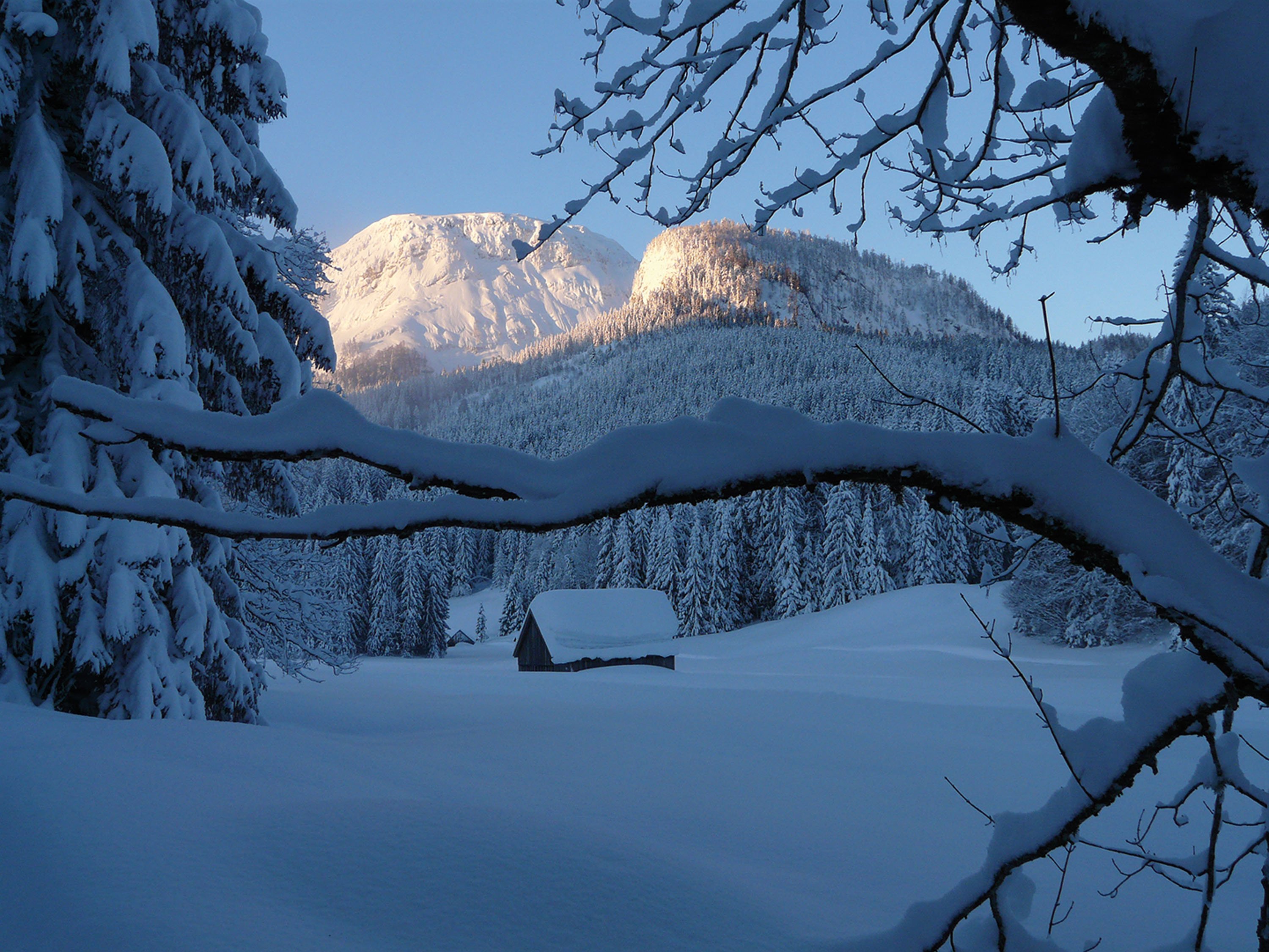 Winterstimmung im Ausseerland. © TVB Ausseerland – Salzkammergut/Rastl