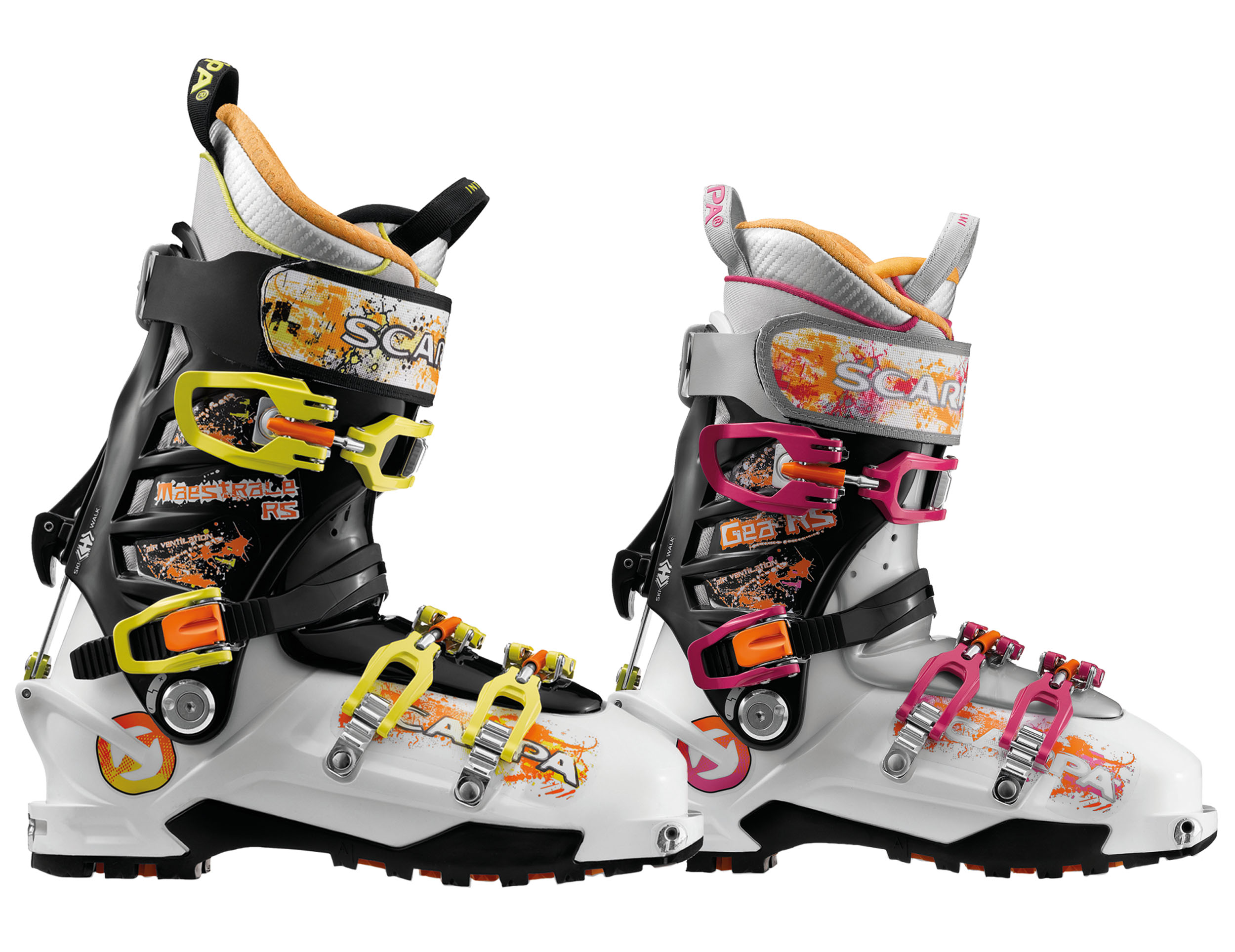 SCARPA MAESTRALE RS Bequemer und technischer Skitourenstiefel für anspruchsvolle Touren. © Scarpa