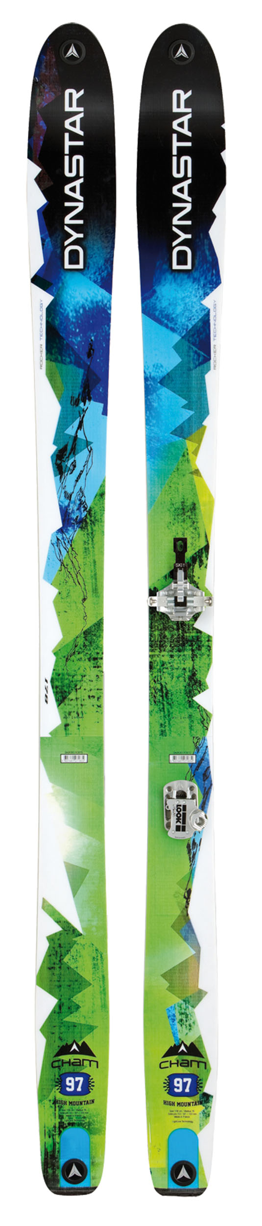 DYNASTAR CHAM HIGH MOUNTAIN 97 Perfekte Kombination aus Freeride- und Tourenski, für Tourengeher, die spielerisch den Tiefschnee genießen wollen. © Dynastar