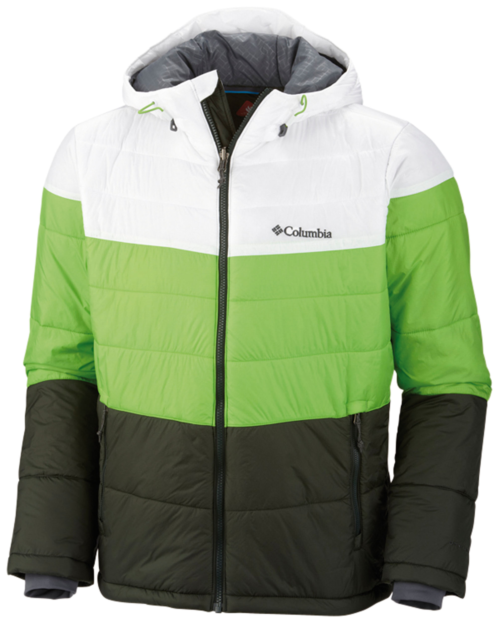 COLUMBIA SHIMMER JACKET Warm gefüttert mit Synthetikfüllung und OmniHeat-Technologie für 20% mehr Wärme. © Columbia