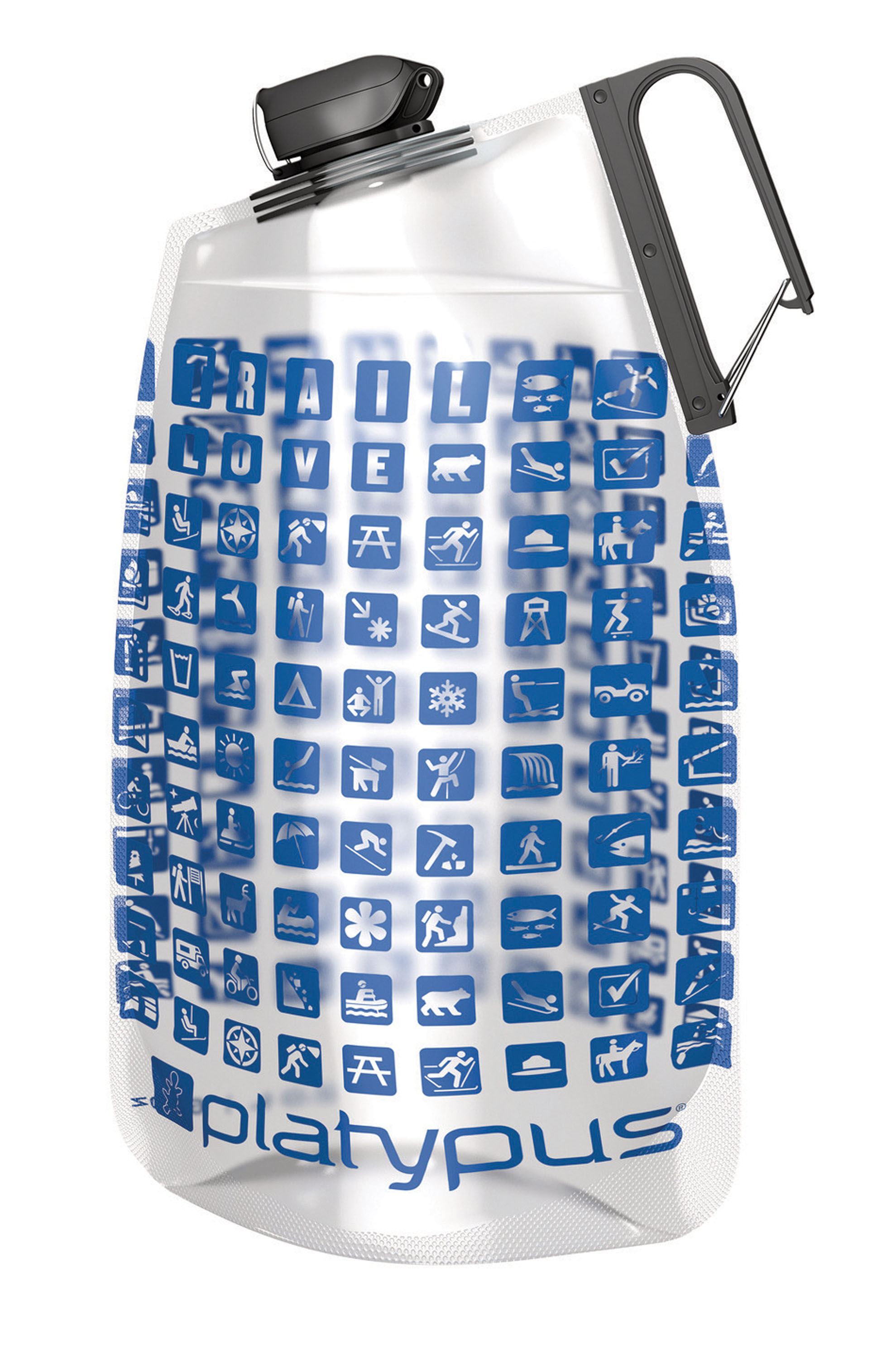 Platypus Duolock Softbottle Clever trinken! Die flexible 1-Liter-Flasche aus Polyethylen – BPA-, BPS- und Phtalat frei – lässt sich auf das Maß zurückdrücken, dass das Getränk nicht schlackert und die Flasche nicht unnötig Platz verbraucht. Durch den großen Karabiner auch außen am Rucksack oder der Messengerbag zu befestigen. 16,95 Euro