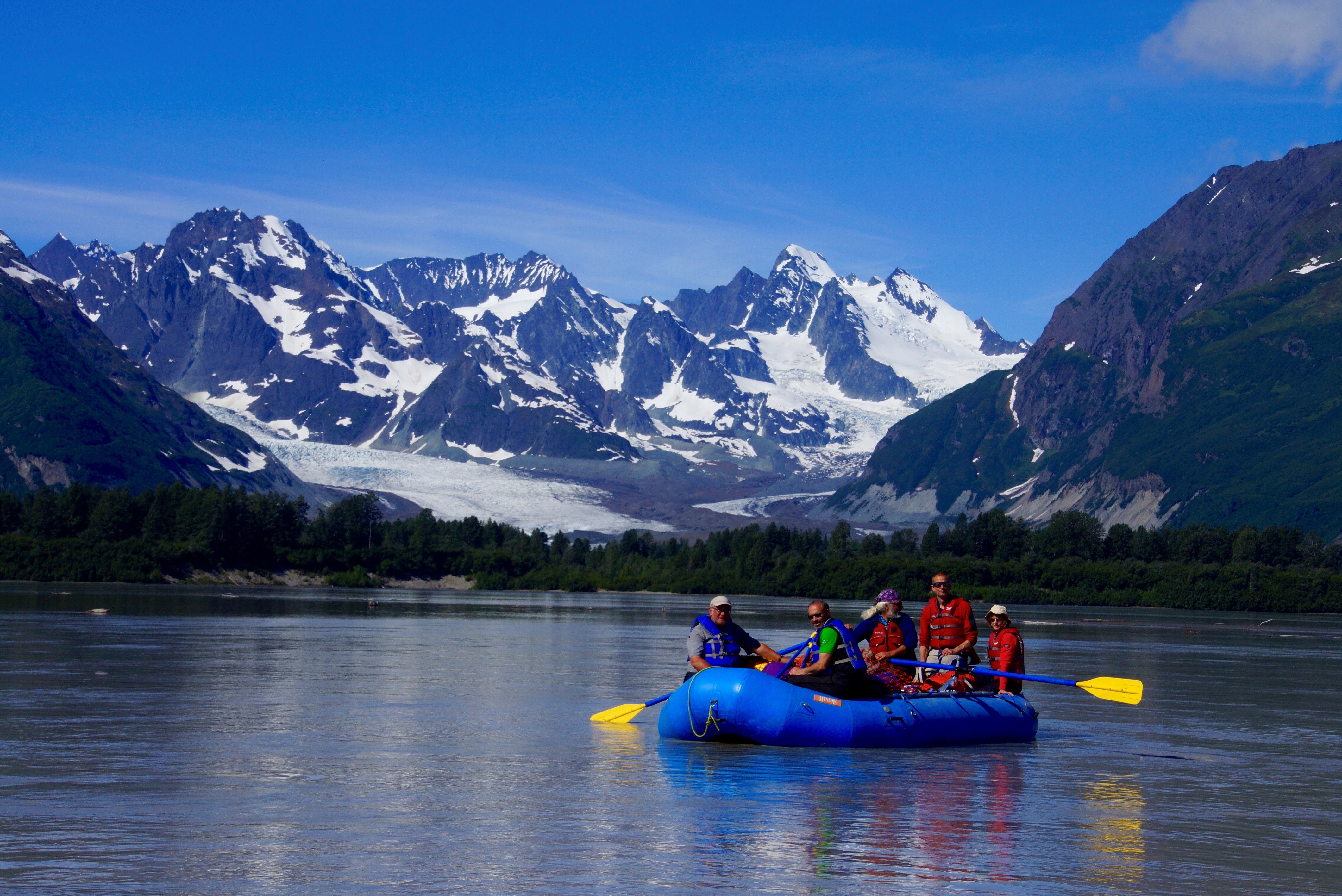 Alaska Raftingtour auf dem Cooper River © Ruth Zeller