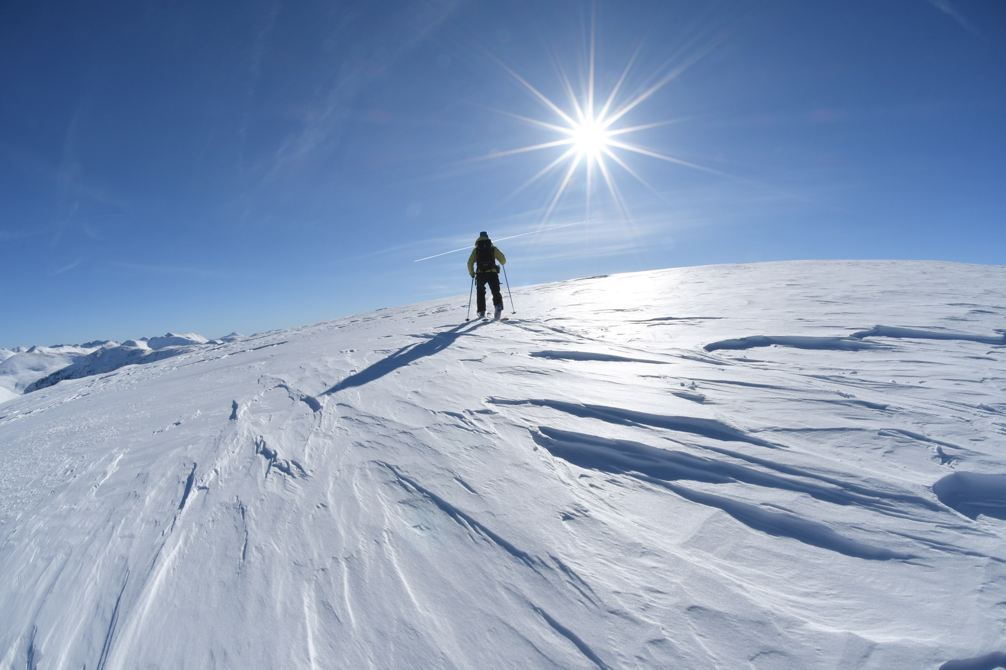 Schnee, Sonne und Einsamkeit © Stefan Herbke