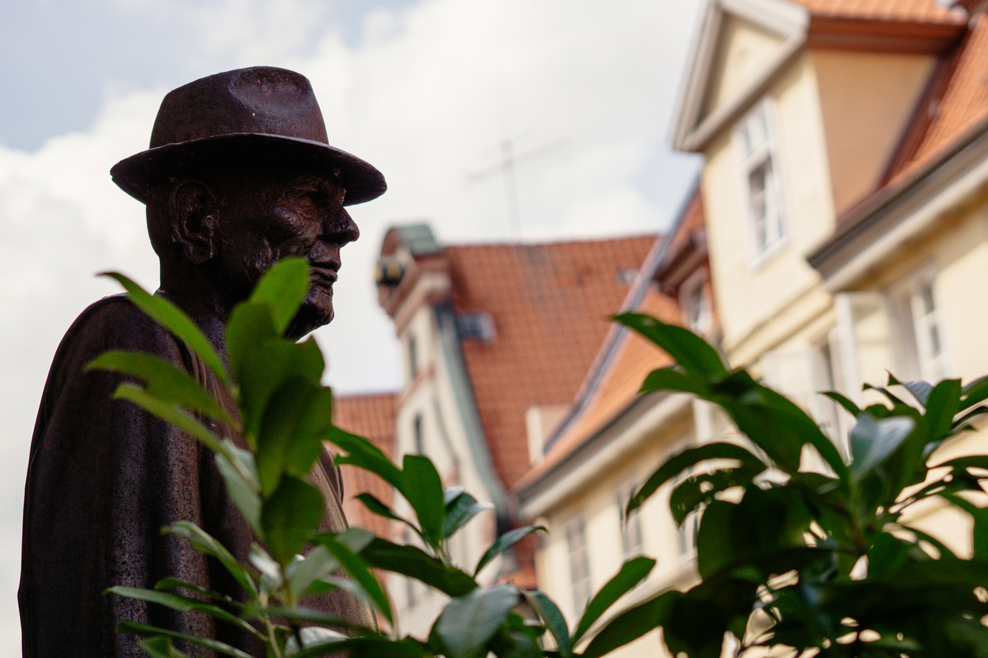 Kaufmannshäuser und historische Fassaden prägen die Altstadt von Lüneburg