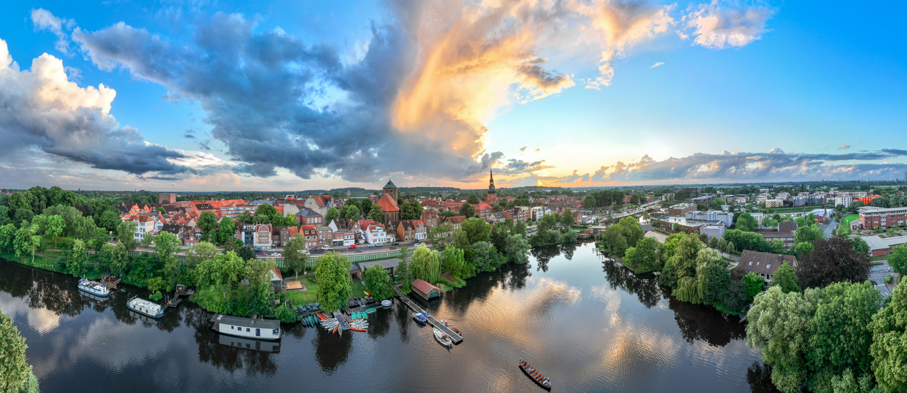 Hansestadt Stade am Wasser © STADE Marketing und Tourismus GmbH, Wiesenbach