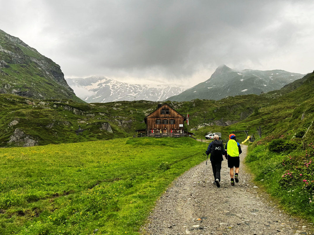 Auf dem Weg zur Johannishütte 