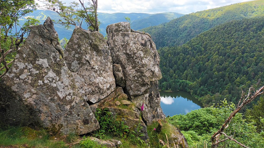 Blick auf den Lac du Schiessrothried