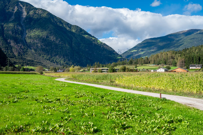 Auf dem Rückweg aus dem Ahrntal heraus 