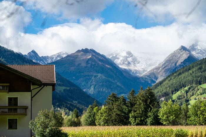 Bergwelt kurz vor Sand in Taufers Alle Fotos © Natalie Thill 