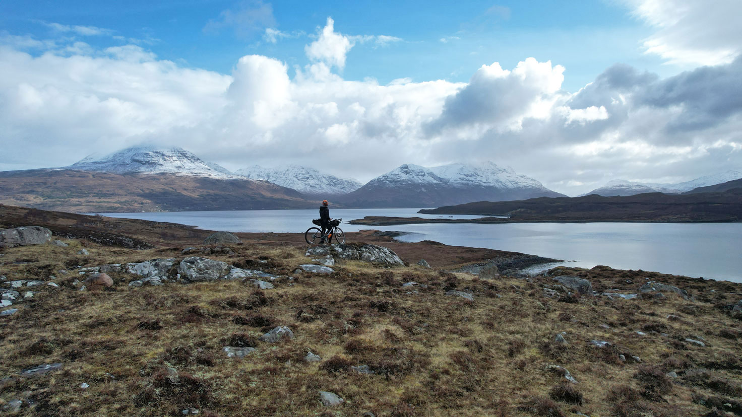 Der Blick über die Berge von Torridon in der Nähe von Shieldaig, Alternative NC 500 Alle Fotos © Markus Stitz