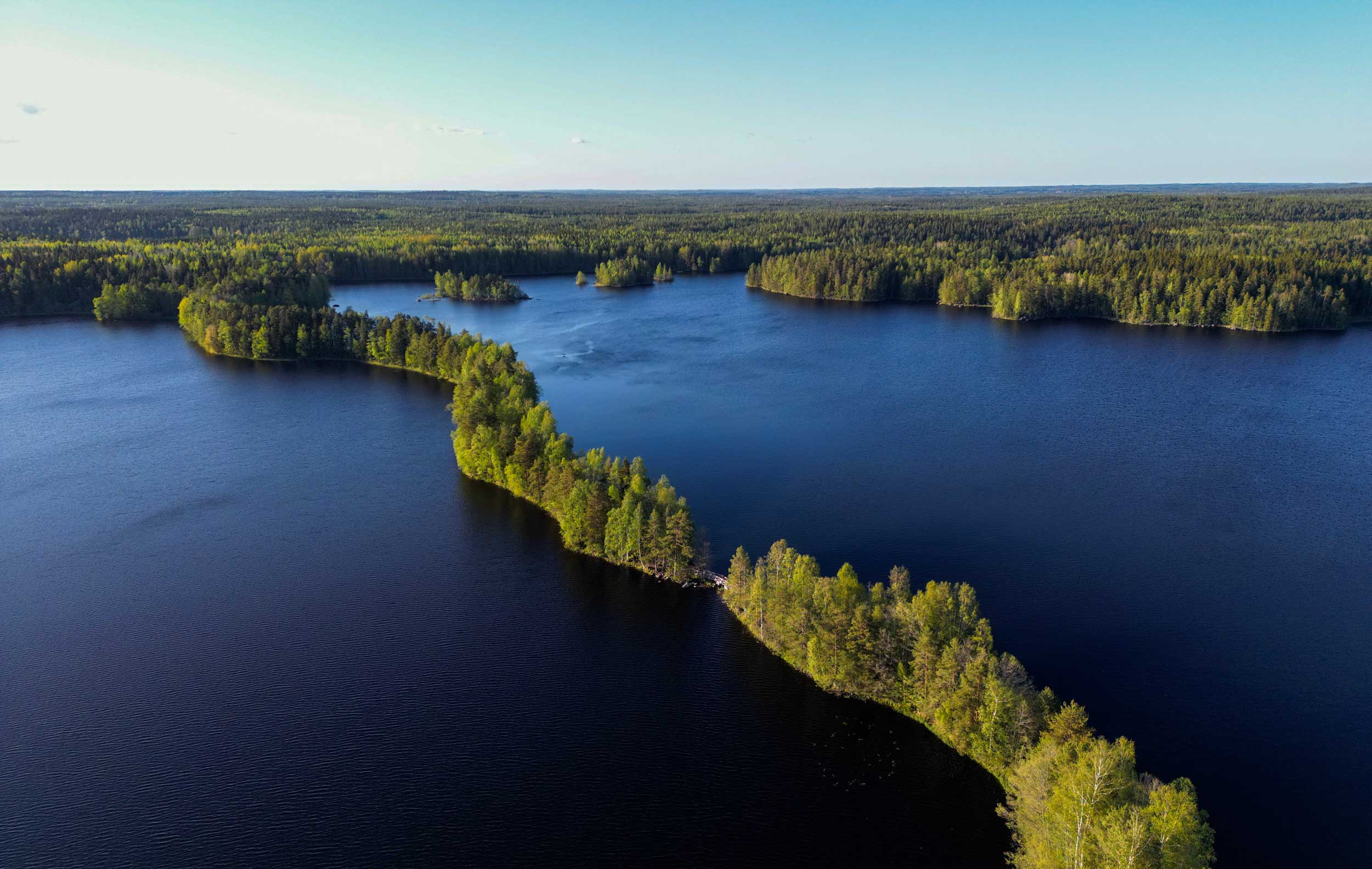 Wasser und Wald prägen die Region Häme im Süden Finnlands – ein Paradies für Wander- und Outdoorfans © Visit Häme
