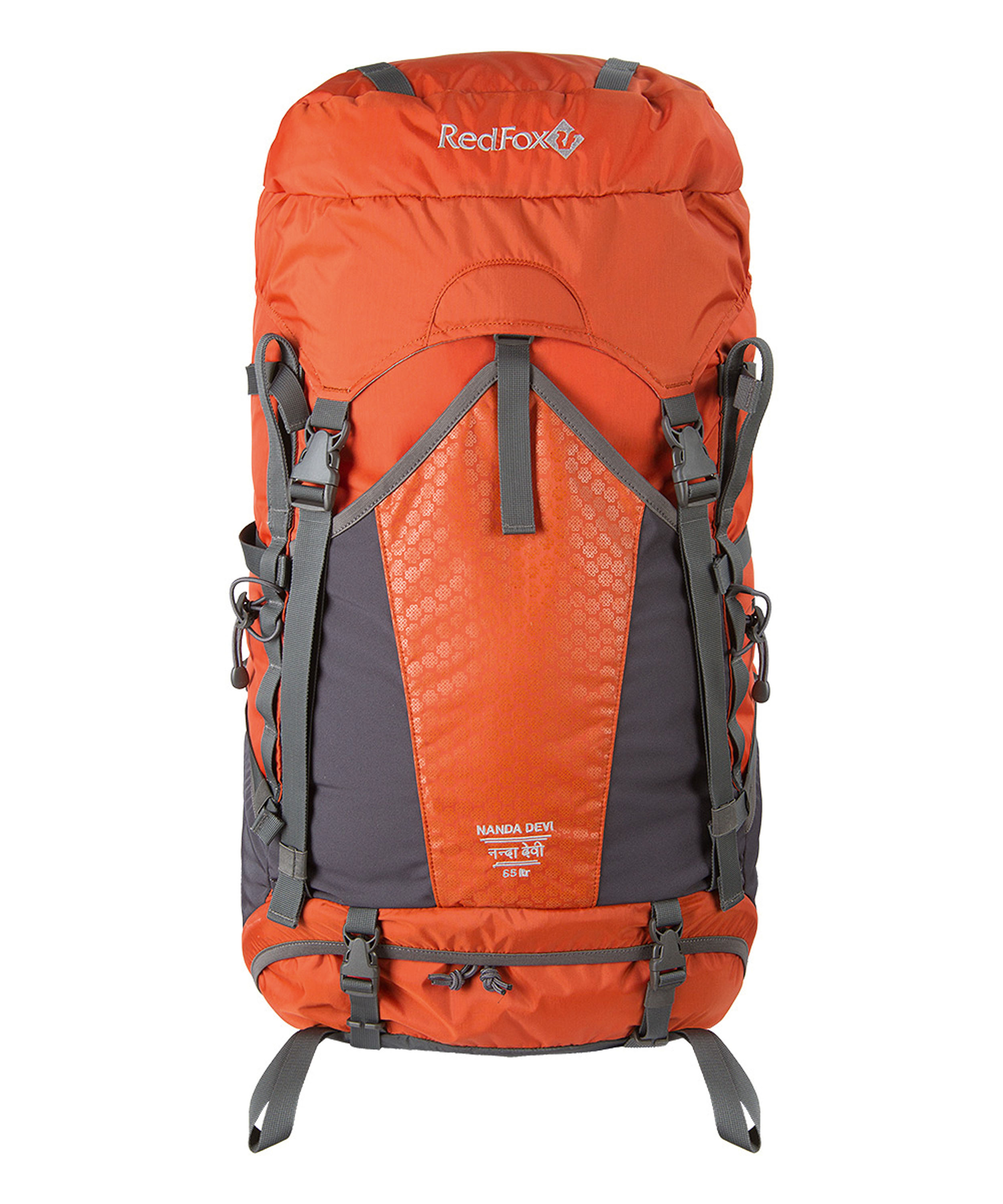 Red Fox Nanda Devi 65 Frauenpower! Ein spezieller Rucksack für die Trekkerin mit einem sattenVolumen von 65 Litern. Groß genug für eine komplette Tourenausrüstung, und wenn das immer noch nicht reicht, gibt es noch das Steckfach vorne. 230,00 Euro