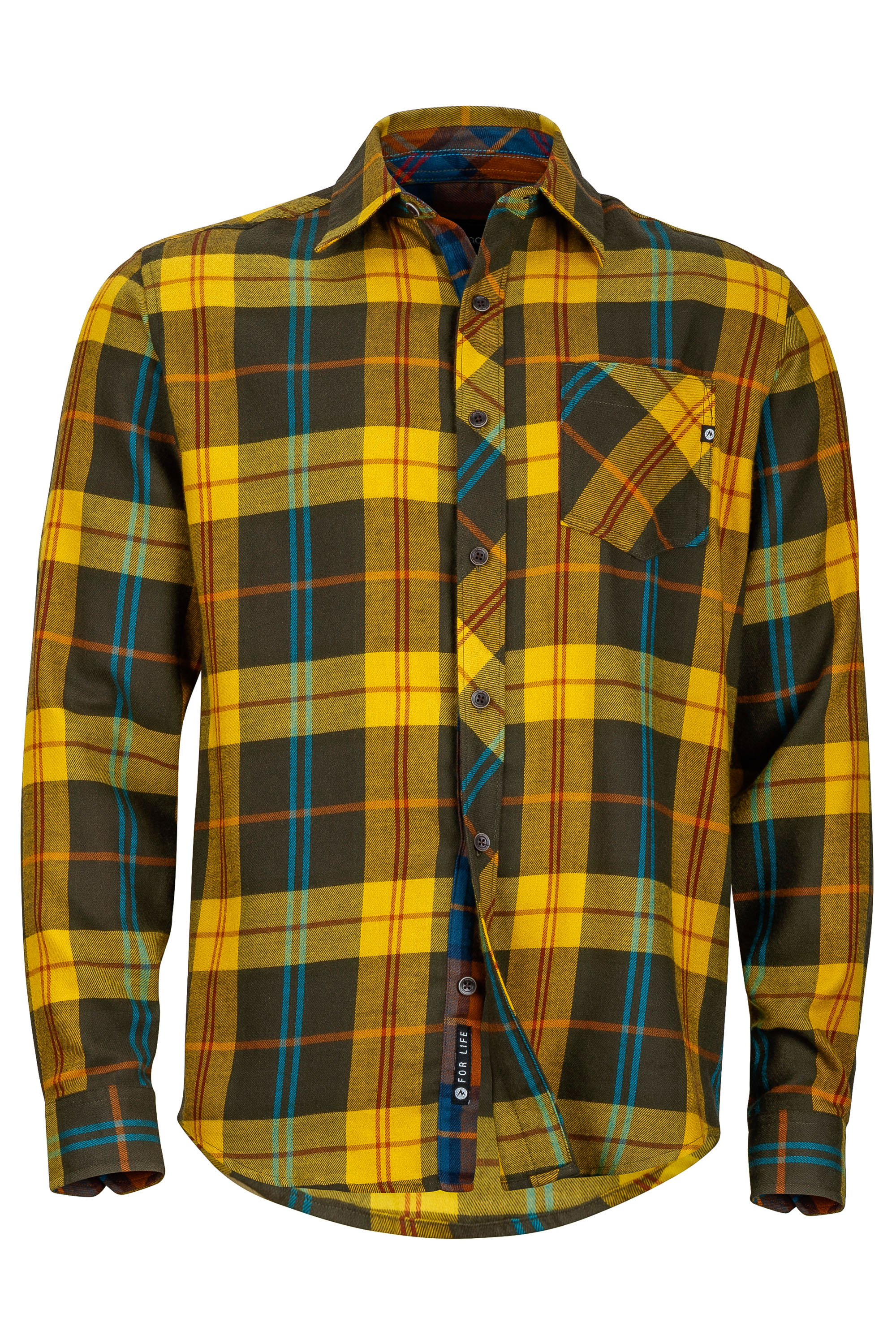 Marmot Anderson Flannel LS Hemd Auf in die Sonne! Mit dem weichen Flanellhemd mit einem Sonnenschutzfaktor von UPF 50 hat man eine Sorge weniger. Das Coolmax-Feuchtigkeitsmanagement sorgt zudem für ein angenehmes Körperklima. 75,00 Euro