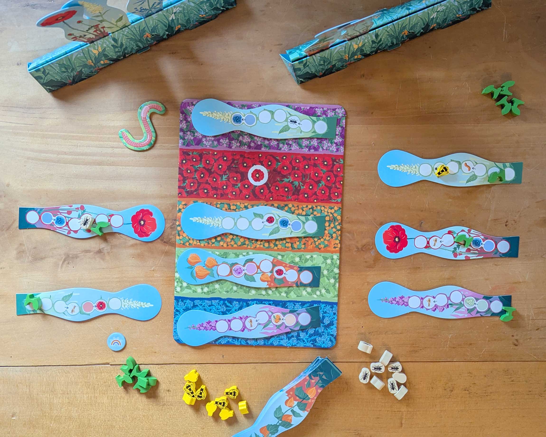 beispielhafte Spielplan von Gesellschaftsspiel 